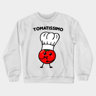 Tomatissimo - Cute little red Kawaii tomato cook Crewneck Sweatshirt